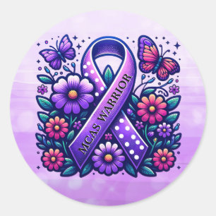 Mast Cell Activation Syndrome MCAS Warrior Runder Aufkleber