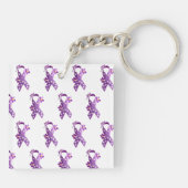 Mast Cell Activation Syndrome MCAS Warrior Schlüsselanhänger (Rückseite)