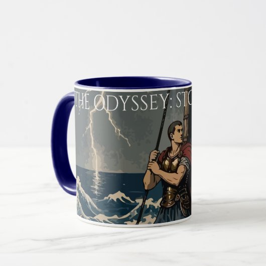 Mast in the Lightning Tasse (Vorderseite Links)