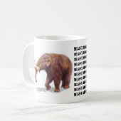 Mastadon Tasse (Vorderseite Links)
