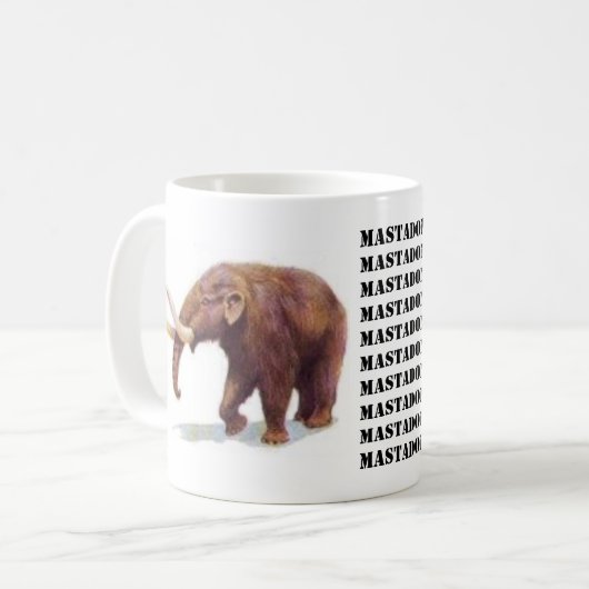 Mastadon Tasse (Vorderseite Links)