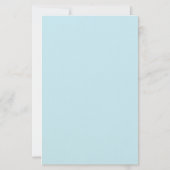 Masted Ship Blue Stationery Briefpapier (Rückseite)