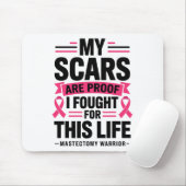 Mastektomie Sonniger Brustkrebs 1 Mousepad (Mit Mouse)