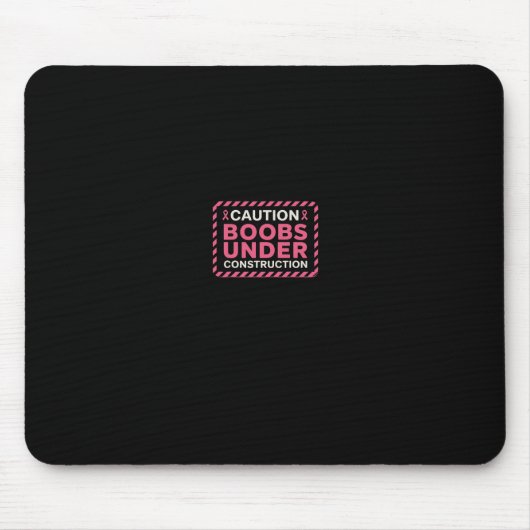Mastektomie Sonniger Brustkrebs Mousepad (Vorne)