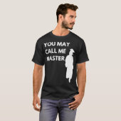 Master-Abschluss-Abschluss beherrscht IT-Uni T-Shirt (Vorne ganz)