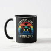 Master-Abschluss, Abschluss GIft, Master Tasse (Links)