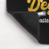 Master-Abschluss-Abschluss-MBA Mousepad (Ecke)