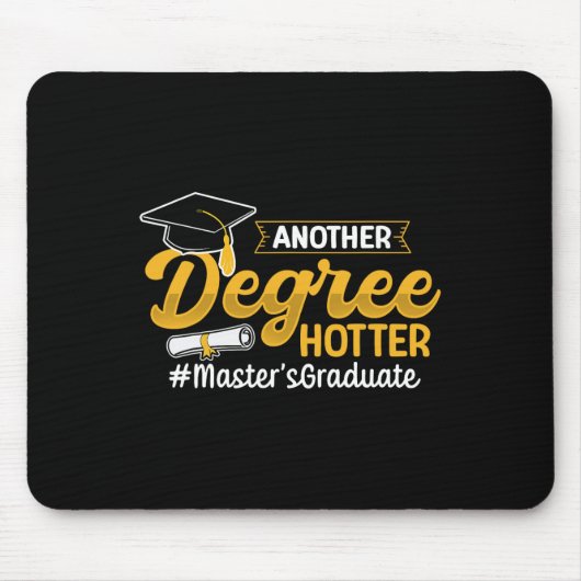Master-Abschluss-Abschluss-MBA Mousepad (Vorne)