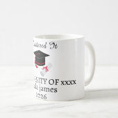 Master-Abschluss-Geschenk für Sie, Masters De Kaffeetasse (VorderseiteRechts)