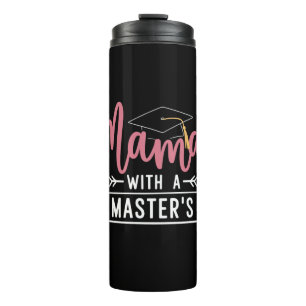Master-Abschluss Mama MBA Master-Abschluss Abschlu Thermosbecher