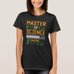 Master-Abschluss Masterarbeit Master of Science T-Shirt