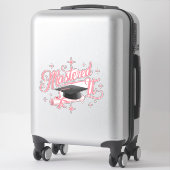 Master-Abschluss-MBA-Abschluss Aufkleber (Koffer)