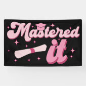 Master-Abschluss-MBA-Abschluss Banner (Horizontal)