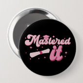 Master-Abschluss-MBA-Abschluss Button (Vorne & Hinten)