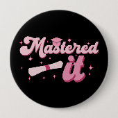 Master-Abschluss-MBA-Abschluss Button (Vorderseite)