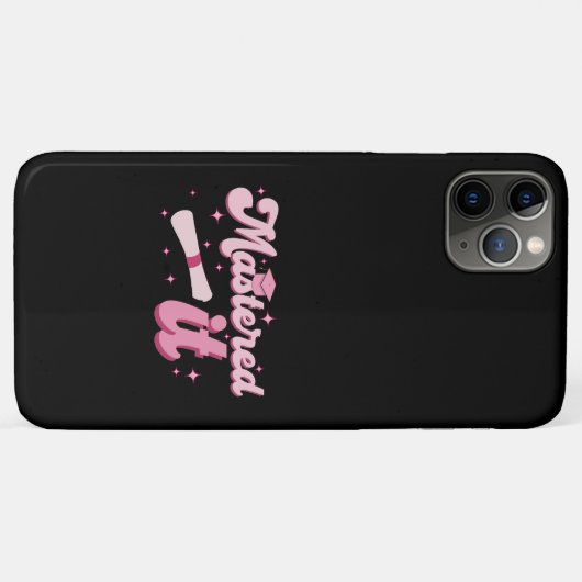 Master-Abschluss-MBA-Abschluss Case-Mate iPhone Hülle (Rückseite (Horizontal))