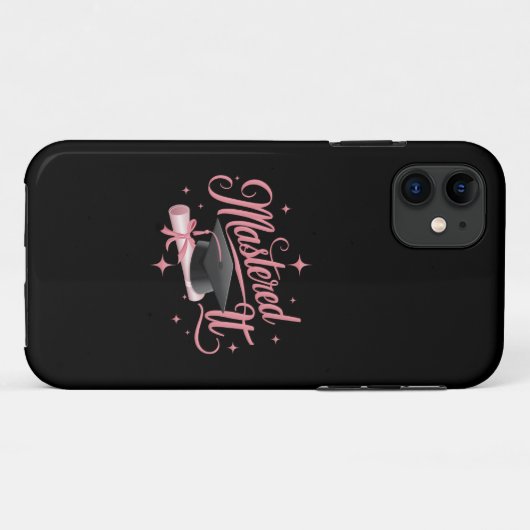 Master-Abschluss-MBA-Abschluss Case-Mate iPhone Hülle (Rückseite (Horizontal))