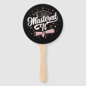 Master-Abschluss-MBA-Abschluss Fächer (Vorderseite)