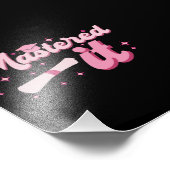 Master-Abschluss-MBA-Abschluss Fotodruck (Ecke)