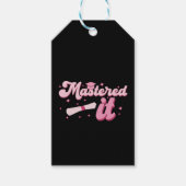 Master-Abschluss-MBA-Abschluss Geschenkanhänger (Vorderseite)