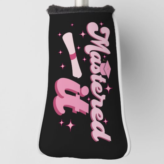 Master-Abschluss-MBA-Abschluss Golf Headcover (Rotieren 90)