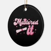 Master-Abschluss-MBA-Abschluss Keramik Ornament (Links)