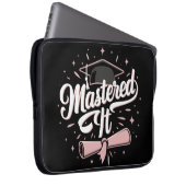 Master-Abschluss-MBA-Abschluss Laptopschutzhülle (Vorne Rechts)