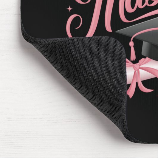 Master-Abschluss-MBA-Abschluss Mousepad (Ecke)