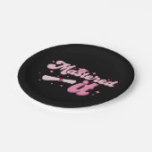 Master-Abschluss-MBA-Abschluss Pappteller (Schrägansicht)