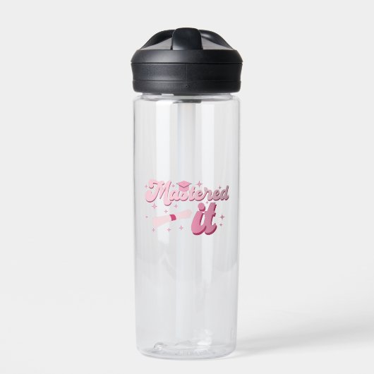 Master-Abschluss-MBA-Abschluss Trinkflasche (Vorderseite)
