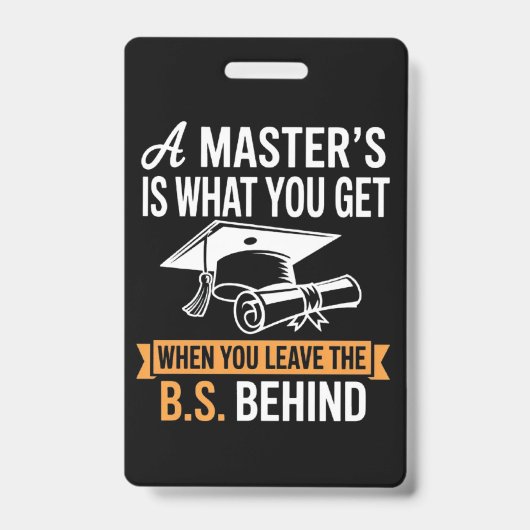 Master-Abschluss MBA Master-Abschluss Abschluss Ausweis (Vorderseite)