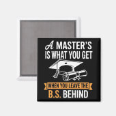 Master-Abschluss MBA Master-Abschluss Abschluss Magnet (Vorderseite/Rückseite)