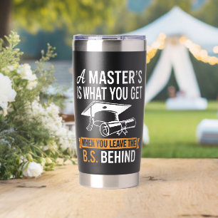 Master-Abschluss MBA Master-Abschluss Abschluss Thermobecher