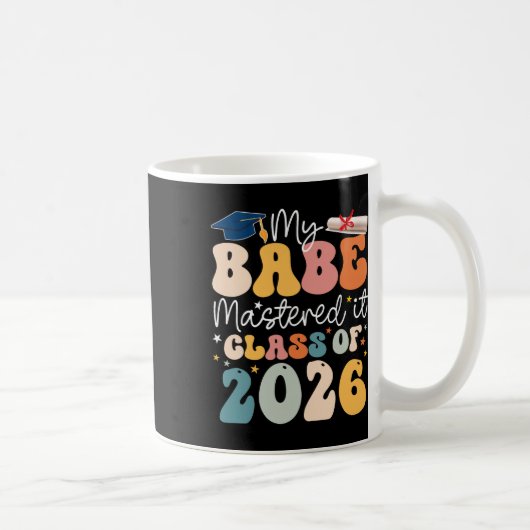 Master-Abschluss Meine Be Herr Es Cl Von 2026 Kaffeetasse (Rechts)