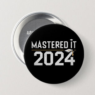 Master-Abschluss Meisterhaft 2024 Master-Abschluss Button