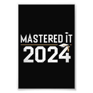 Master-Abschluss Meisterhaft 2024 Master-Abschluss Fotodruck