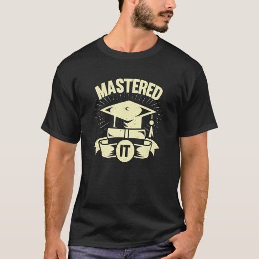 Master-Abschluss T-Shirt (Vorderseite)