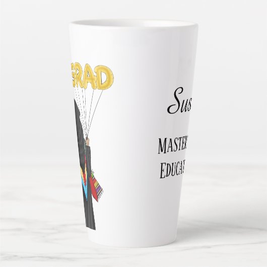 Master-Abschluss-Tasse Milchtasse (Vorderseite)