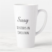 Master-Abschluss-Tasse Milchtasse (Rechts)