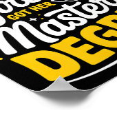Master-Abschlussfeier 2026 Msw Mph Mpa Business Poster (Ecke)
