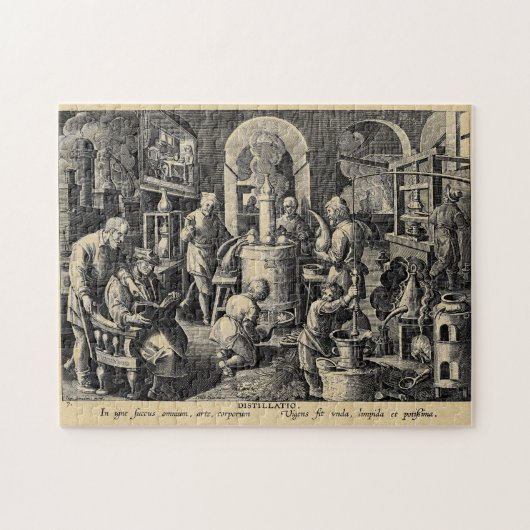 Master Alchemist Labrador Tools Puzzle (Horizontal)