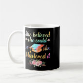 Master Art of Men - Akademischer Abschluss Kaffeetasse (Links)