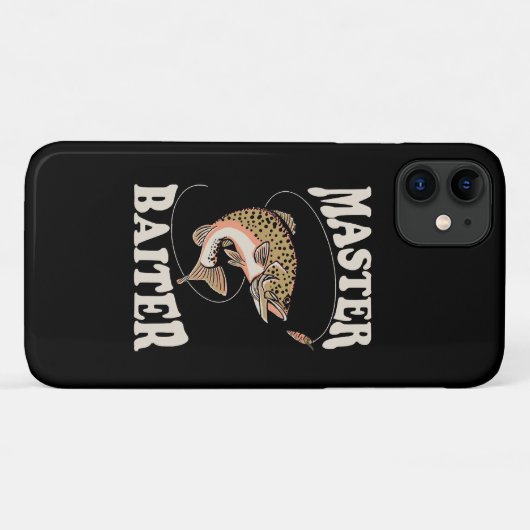 Master-Baiter-Fischerei Case-Mate iPhone Hülle (Rückseite (Horizontal))