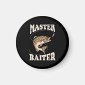 Master-Baiter-Fischerei Magnet (Vorne)