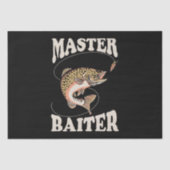 Master-Baiter-Fischerei Seidenpapier (Vorderseite)