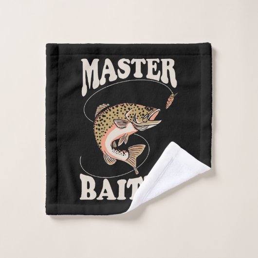 Master-Baiter-Fischerei Waschlappen (Waschlappen)