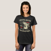 Master Baiter Fish Whisperer Funny Fishing T-Shirt (Vorne ganz)