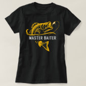 Master Baiter - Funny Fishing T-Shirt (Design vorne)