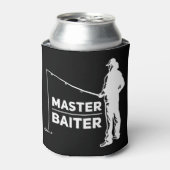 Master-Baiter für Fischer oder Fischerei Lover T-S Dosenkühler (Kanne Vorderseite)