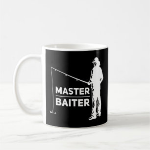 Master-Baiter für Fischer oder Fischerei Lover T-S Kaffeetasse